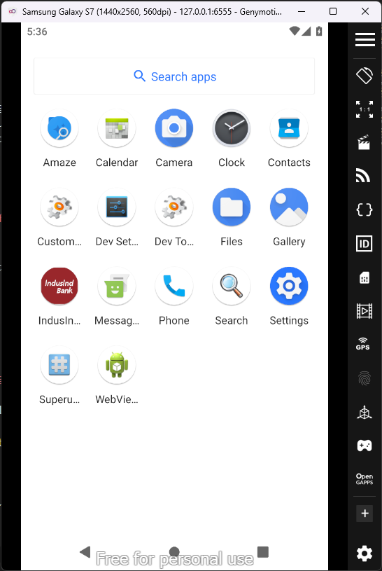 APK install
